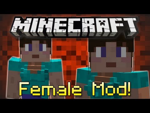 DanTDM - Minecraft | FEMALE GENDER MOD! | Girls play Minecraft too!