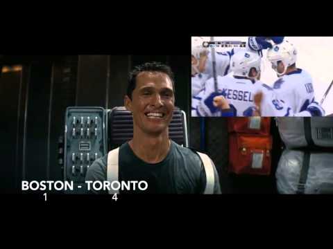 Matthew McConaughey's Reaction to Leafs vs Bruins Game 7 - Celebrity Reactions