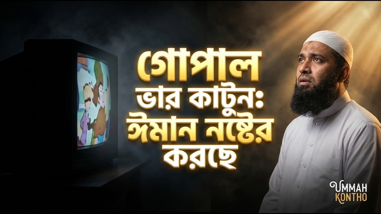 গোপাল ভার কাটুন: ঈমান নষ্টের মূল হাতিয়ার