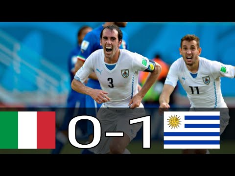 Italia vs Uruguay 0-1 (Relato Carlos Muñoz) Mundial Brasil 2014