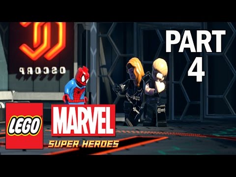 Lego Marvel Super Heroes Walkthrough - Part 4 Venom - PS4 Gameplay