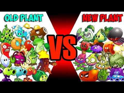 Team OLD vs NEW - Who Will Win? - PvZ 2 Plants vs Plant