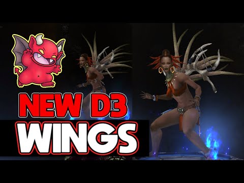 Diablo 2 Anniversary Wings in Diablo 3 - Prime Evil Wings