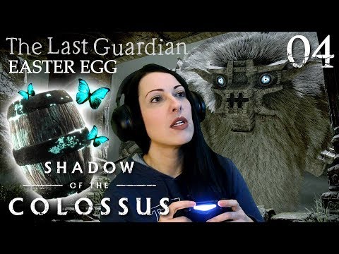 SHADOW OF THE COLOSSUS Walkthrough Part 4 - The Last Guardian Easter Egg