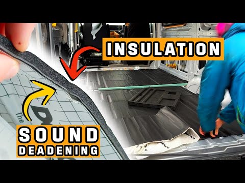 Trying Dodo Deadn Duo Pro: 2-in-1 Insulation & Sound Deadening for Van Floors