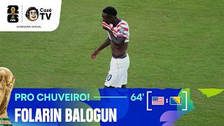 SÓ DEU ELE NO JOGO! BALOGUN É EXPULSO DE JOGO APÓS PISÃO EM ADVERSÁRIO!