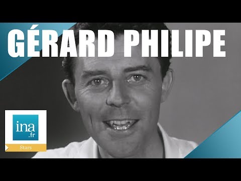 Gérard Philipe "En gros plan, il n'y a pas de petit détail" | Archive INA