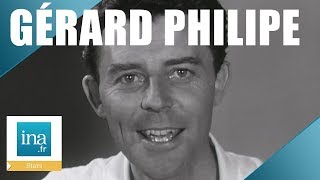Gérard Philipe "En gros plan, il n'y a pas de petit détail" | Archive INA