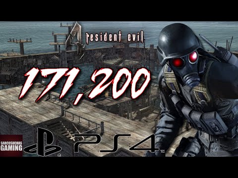 RE4 PS4 Mercenaries - HUNK - Waterworld - 171,200