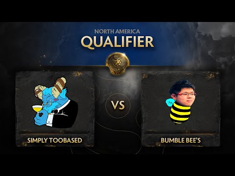 simply TOOBASED vs bumble bEE's Game 1 - TI10 NA Qualifiers: Lower Bracket R3 w/ Moxxi & Jenkins