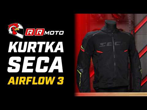 SECA AIRFLOW 3 _ kurtka motocyklowa z dużą wentylacją i membraną InsiDry