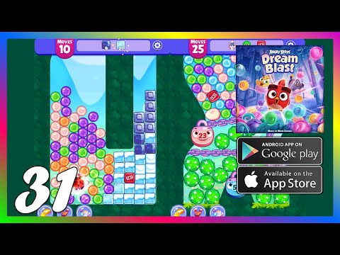 Angry Birds Dream Blast 🐦Gameplay Stage 216-221 (Android, iOS)