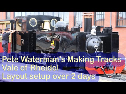 Pete Waterman’s Making Tracks – Vale of Rheidol Setup