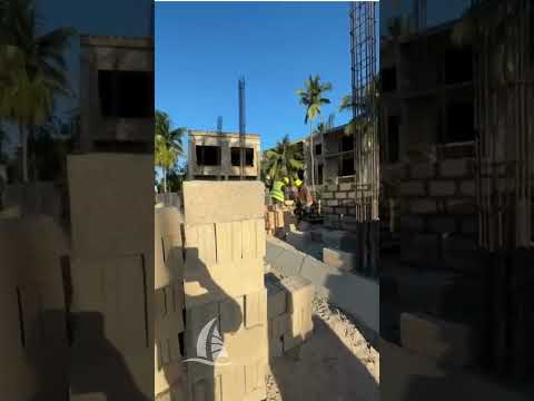 Vela Paje Construction – September 1, 2025 #2 | Ground View of Completed Walls