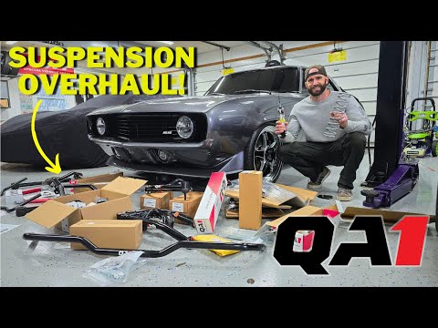 I Installed a FULL QA1 Pro-Touring Suspension System On My LS3 Swapped 1969 Camaro!