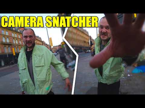Addict Tries Snatching My Camera! • Manchester 2 Leeds •