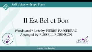 Il Est Bel et Bon