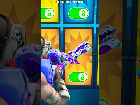 FORTNITE 1V1 WITH EVERY GUN HIVE NEW STORM KING RIFLE CODE #shorts #fortnite