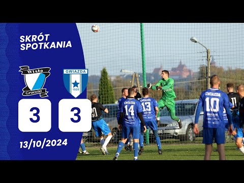 12.10.24 Wisła Gruczno vs Gwiazda Bydgoszcz skrót spotkania