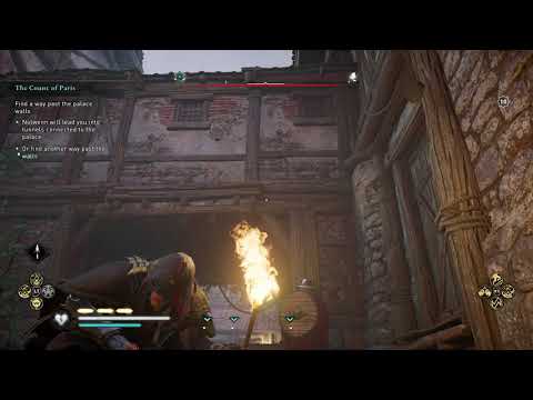 Assassin's Creed Valhalla the Count of Paris Follow Nolwenn to Tunnels Connected to Palace