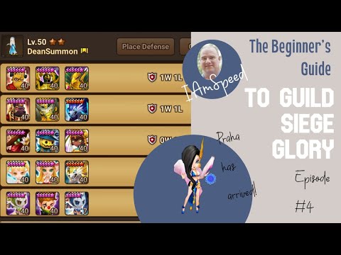 IAmSpeed's Beginner's Guide to Guild Siege Glory - Episode 4 - DeanSummon Revamp Part 1