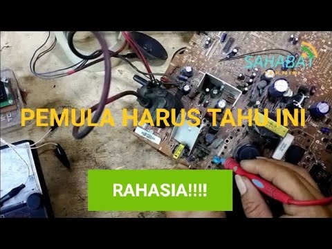 CARA MUDAH DAN CEPAT BELAJAR SERVIS TV part 1