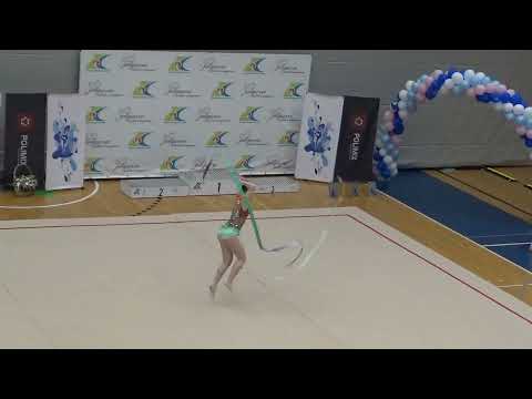Anastasija Ivanova ribbon XVI Jelgavas atklātais čempionāts mākslas vingrošanā