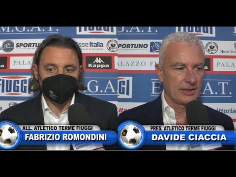 Post Atletico Fiuggi - Sambenedettese, le parole di Romondini e Ciaccia