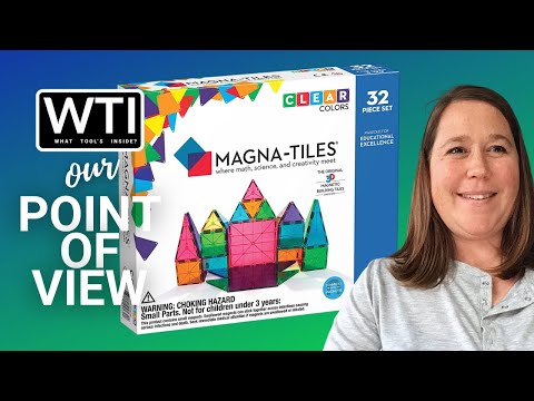 Magna-Tiles Clear Colors Set - WTI product video review