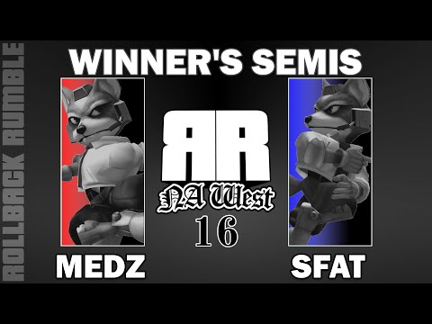 Medz (Fox) vs SFAT (Fox) | Winner's Semis | Rollback Rumble: NA West 16