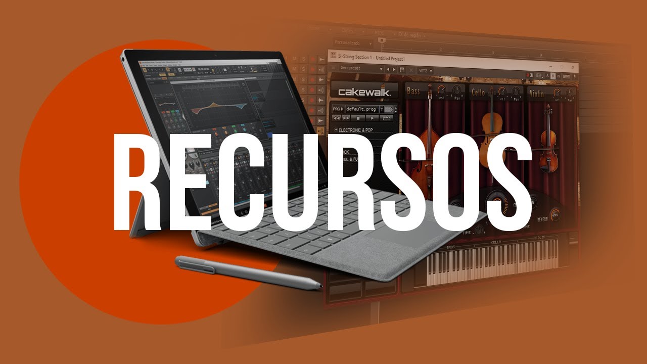 Capa do curso Cakewalk DAW Gratuita