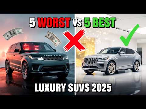 5 WORST and 5 BEST LUXURY SUVs in 2025  — (AVOID NOW)