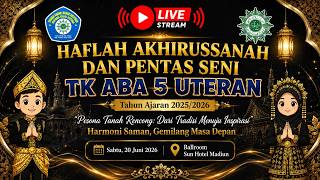 Download lagu HAFLAH AKHIRUSSANAH & PENTAS SENI TK ABA 5 UTERAN TAHUN AJARAN 2025/2026 || SABTU, 20 JUNI 2026 mp3 Download lagu HAFLAH AKHIRUSSANAH & PENTAS SENI TK ABA 5 UTERAN TAHUN AJARAN 2025/2026 || SABTU, 20 JUNI 2026 mp3
