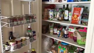 How to install ClosetMaid kitchen Pantry Door Rack!