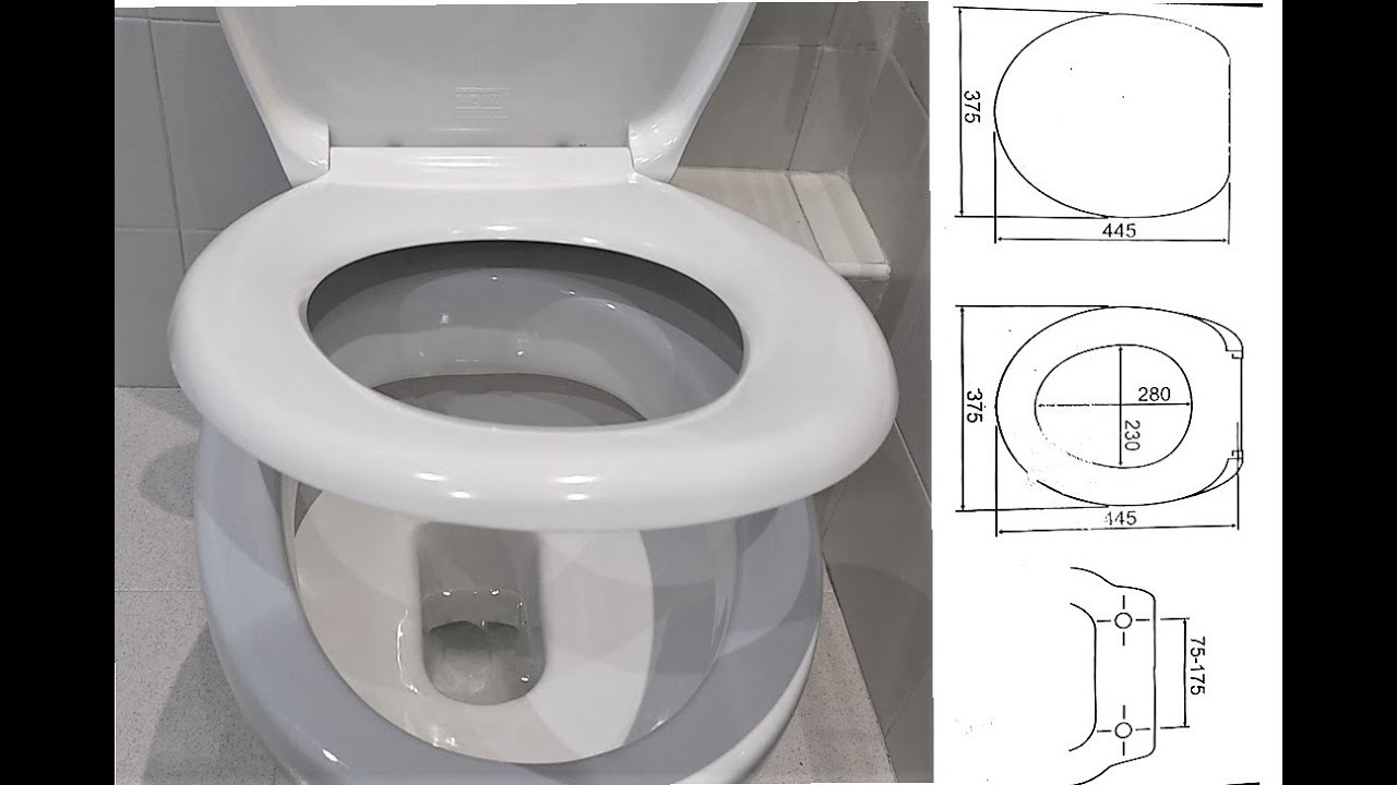 Escoger y colocar una tapa de inodoro (WC) DYD