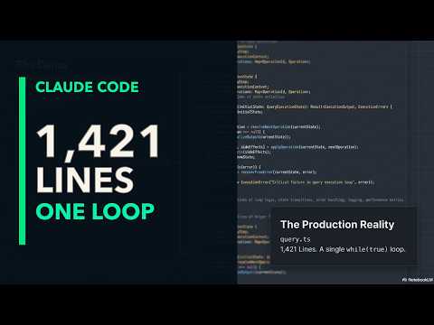 Why Claude Code's Agent Loop Is 1,421 Lines