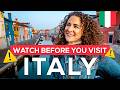ITALY TRAVEL TIPS 48 Things You Should NEVER Do In Italy FREE Italian Travel Phrases PDF