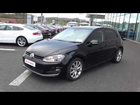CMG VW SLIGO: 161SO284 VW Golf 1.2TSI Highline 110BHP Manual Black Exterior / Alcantara Interior
