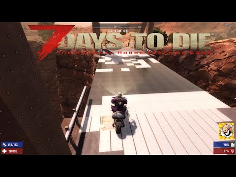 Repairing Deadmans Gulch Bridge | 7 Days to Die A18 | Finishing upgrading Kill Cage | Season 1 Ep 21
