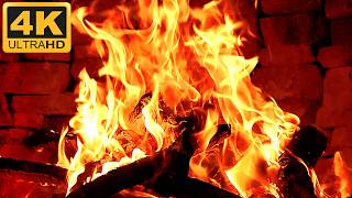 🔥 The MOST Relaxing Fireplace in 4K Ultra HD with Crackling Fire Sounds 🔥 Fireplace Ambience