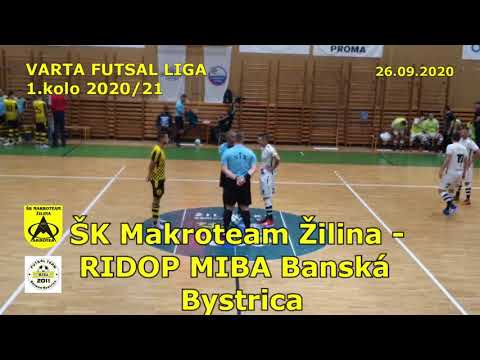 ŠK Makroteam Žilina - RIDOP MIBA Banská Bystrica 1:10 (1:3)