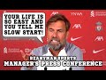 How to avoid slow start? 'SILLY QUESTION! By not being SLOW!' | Liverpool v Palace | Jurgen Klopp