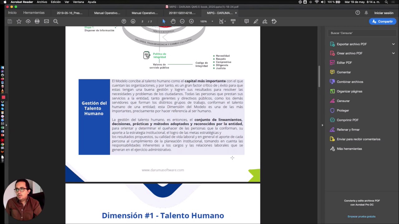MIPG: Dimensión 1 - Talento Humano
