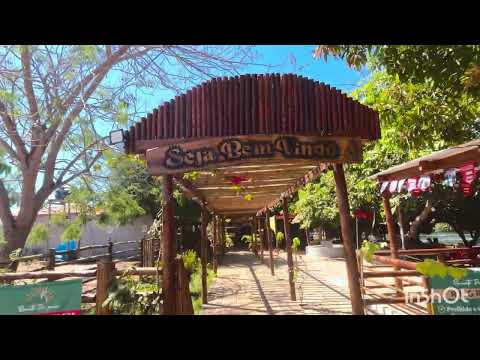 Conheça a Pousada Recanto da Praia Área de Lazer em Jaborandi-Bahia -  ( Drone DJI LITO X1)
