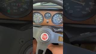1979 Fiat Spider 2000 Convertible Start Up