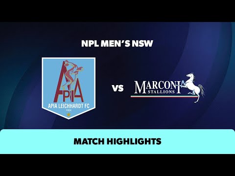 NPL Men's NSW Round 20 Highlights – APIA Leichhardt v Marconi