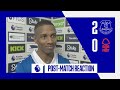 EVERTON 2-0 NOTTINGHAM FOREST: ASHLEY YOUNG'S REACTION