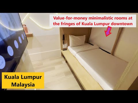 Room Tour: Bunkies City View Room at Momo's Hotel, Kuala Lumpur, Malaysia