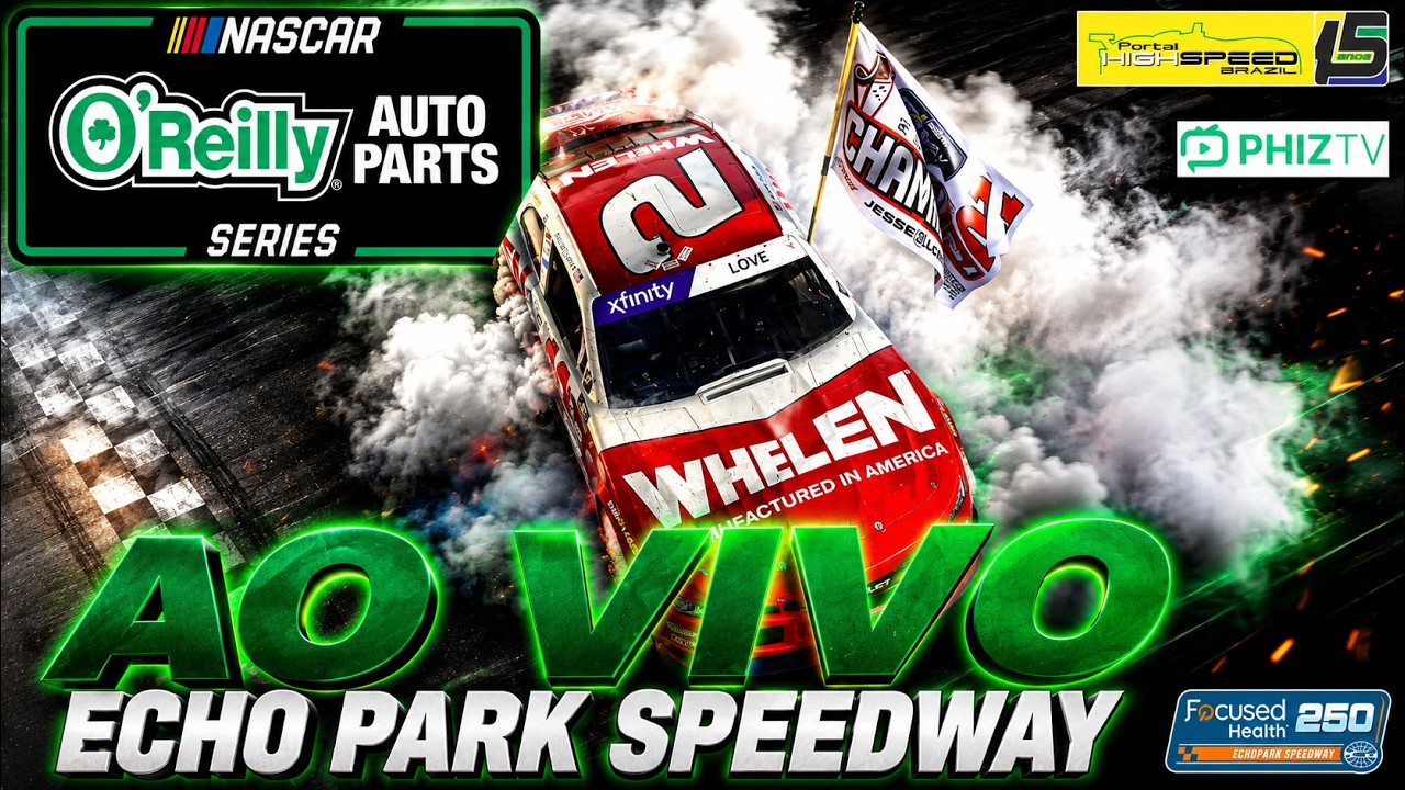 🔴 NASCAR O'Reilly Auto Parts Series | Focused Health 250 | EchoPark Speedway