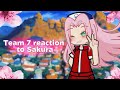 Team 7 Reaction To Sakura
